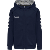 Bluza Sportowa z Kapturem Hummel Go Kids Cotton Zip Hoodie - obrazek 2