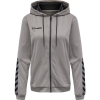 Bluza Sportowa z Kapturem Hummel Authentic Poly Zip Hoodie Woman - obrazek 7